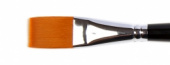 Кисть для акрила "Amsterdam 342" синтетика мягкая плоская, ручка короткая №22
