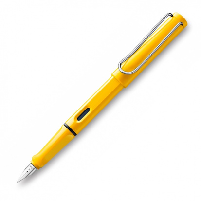 Ручка перьевая 018 "Safari", Желтый, LH для левшей