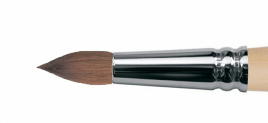 Кисть колонок круглая, длинная ручка "1052" №11, для акварели