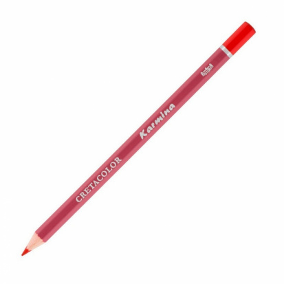 Цветной карандаш "Karmina", цвет 115 Красный тёмный перманент sela25