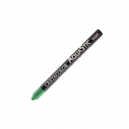 Масляная водорастворимая пастель "Aqua Stic", цвет 184 Зелёный травяной sela25