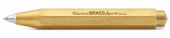 Шариковая ручка "Brass Sport", коричневая, 1,0 мм sela
