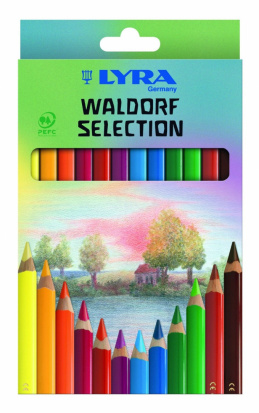 УЦЕНКА LYRA SUPERFERBY LACC WALDORF 12 цв.цветные карандаши, уникальные цвета
