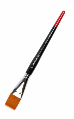 Кисть для акрила"Amsterdam 342S" синтетика мягкая плоская укороченная, ручка короткая №26