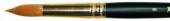 Кисть синтетика круглая длинная ручка "1317" №9 для масла, акрила, гуаши, темперы 