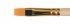 Кисть синтетика плоская, длинная ручка "1322" №12 для масла, акрила, гуаши, темперы
