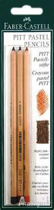 FABER-CASTELL Пастельные карандаши "Pitt" в мини-наборах