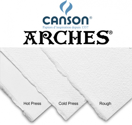 ARCHES Бумага "Arches" для акварели, 185-850 г/м2