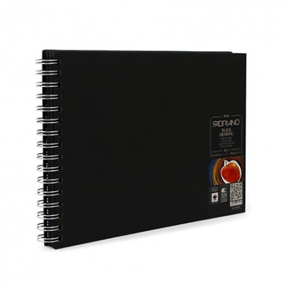 FABRIANO Скетчбуки "BlackDrawingBook" 190г/м2