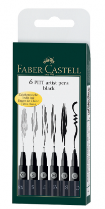 FABER-CASTELL Капиллярные ручки "Pitt Pen" в наборах