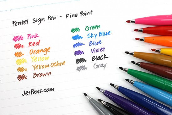 PENTEL Капиллярная ручка "Sign Pen"