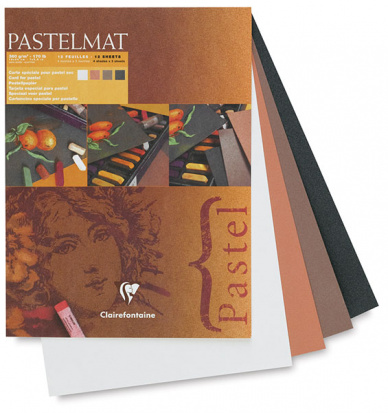 CLAIREFONTAINE Склейки "Pastelmat", 360 г/м2