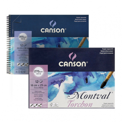 CANSON Альбомы и склейки "Montval" 270/300г/м2