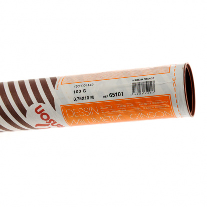 CANSON Миллиметровая калька и бумага оранжевая 70-100 г/м2