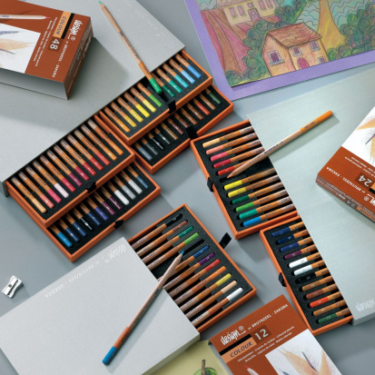 BRUYNZEEL Цветные карандаши "Design" поштучно