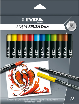 LYRA Фломастеры-кисти"Aqua Brush"