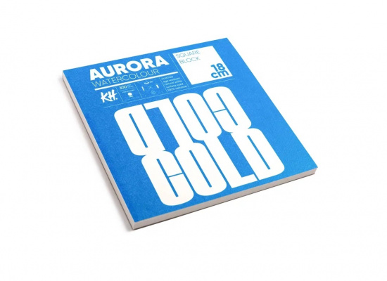 AURORA Альбомы и склейки для акварели