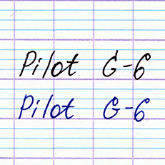 PILOT Гелевые ручки "G-6"