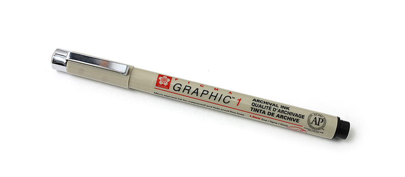 SAKURA Капиллярные ручки "Pigma Graphic"
