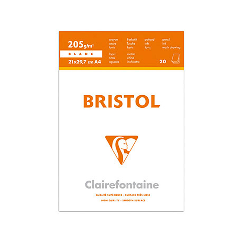CLAIREFONTAINE Склейки и альбомы "Bristol", 205 г/м2