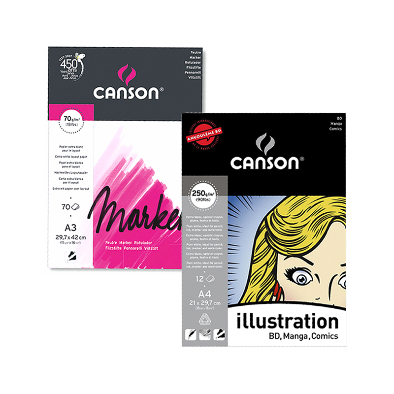 CANSON Склейки %22Marker Paper%22, 70-250 г/м2