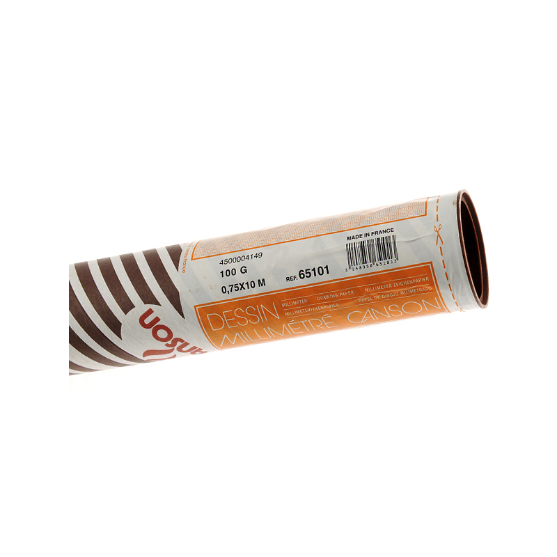 CANSON Миллиметровая калька и бумага оранжевая 70-100 г/м2