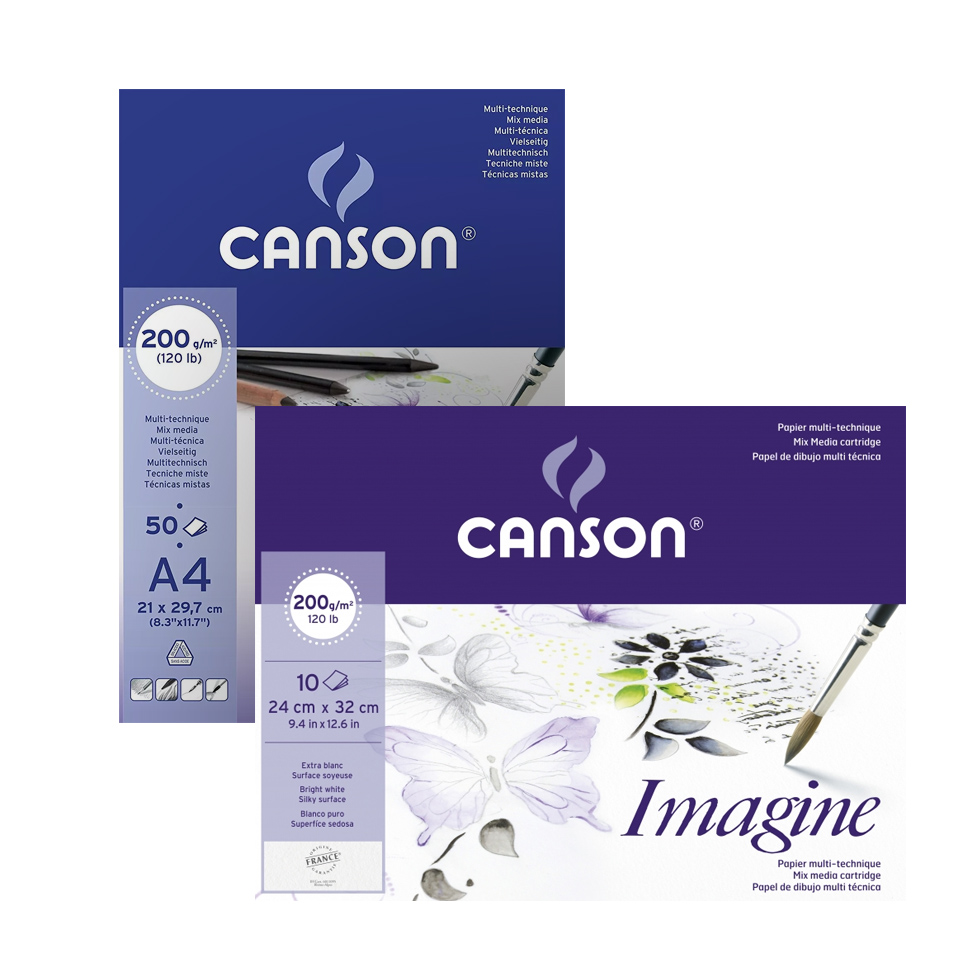 CANSON Склейки для графики "Imagine" 200г/м2