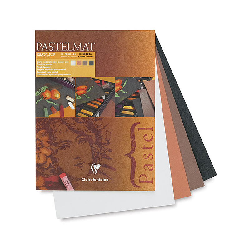 CLAIREFONTAINE Склейки "Pastelmat", 360 г/м2