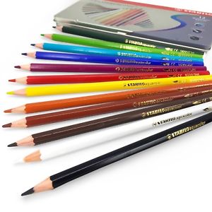 STABILO Акварельные карандаши "Aquacolor" в наборах