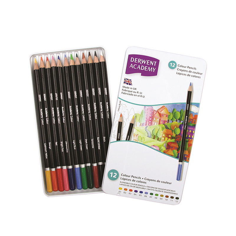 DERWENT Цветные карандаши "Academy"