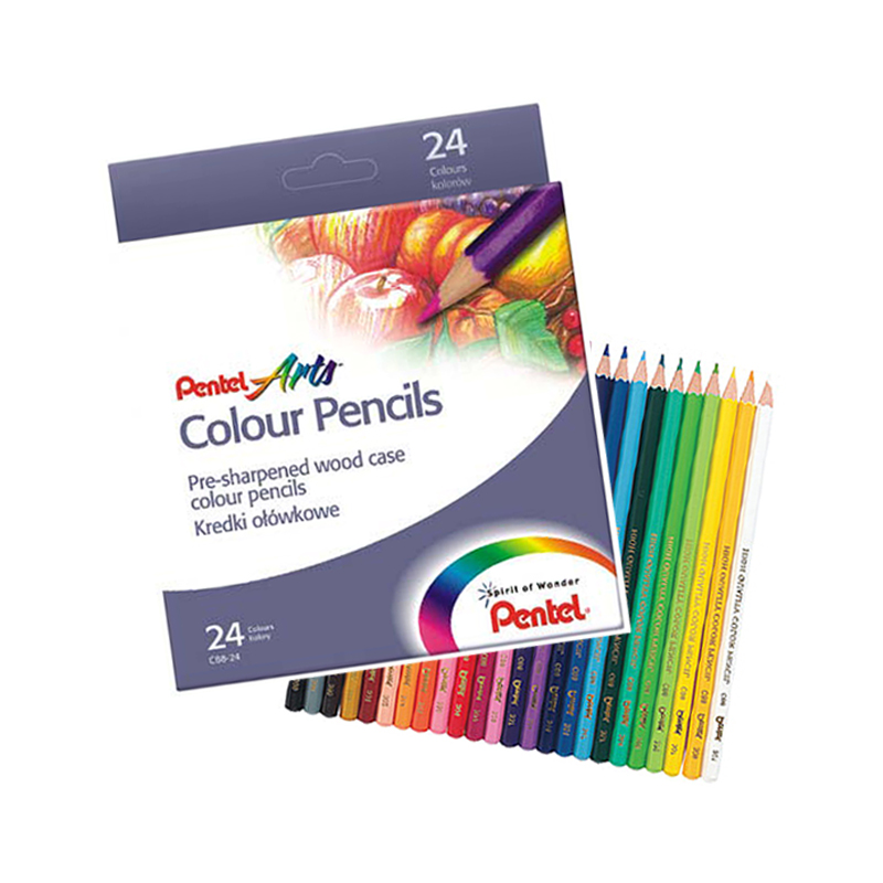 PENTEL Цветные карандаши "Colour pencils"
